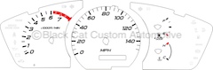 04-05 Galant Gauge Face
